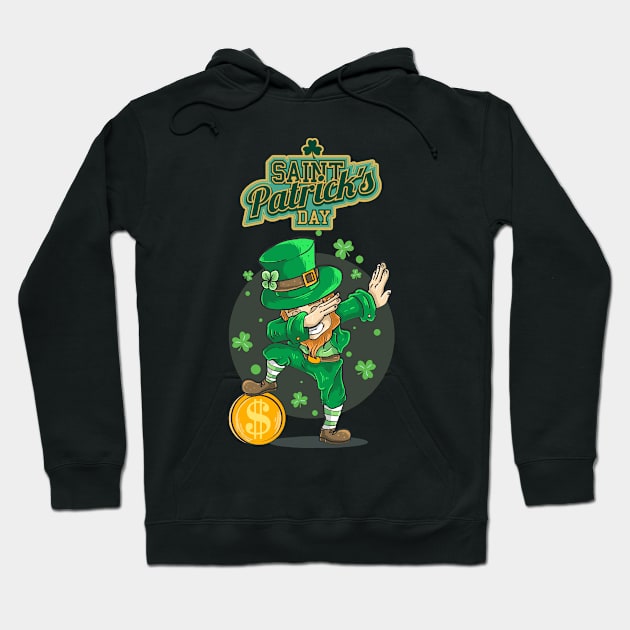 Saint Patrick`s Day Hoodie by Anatoliy Smirnov